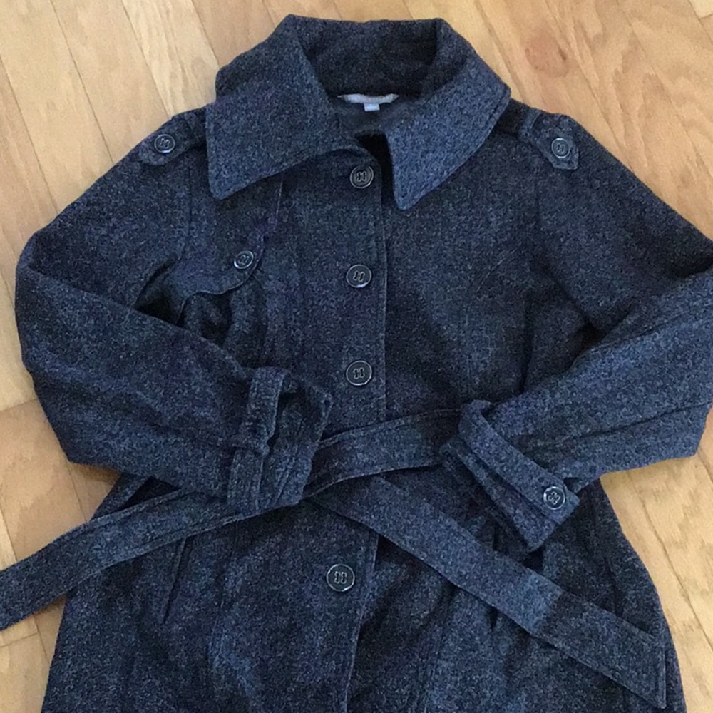 - Valerie Stevens Fleece Peacoat EUC size XL